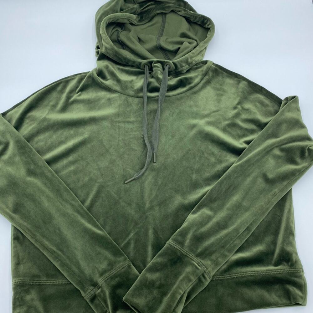 Aerie Hoodie Oversized Popover Valour Green‎ XS